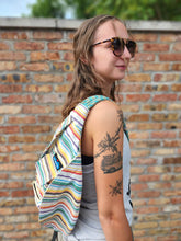 Load image into Gallery viewer, Kavu Interwoven Rope Bag - Prism Stripe