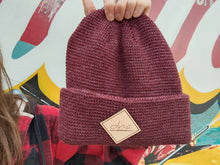 Load image into Gallery viewer, DNA Waffle Knit Beanie - Maroon