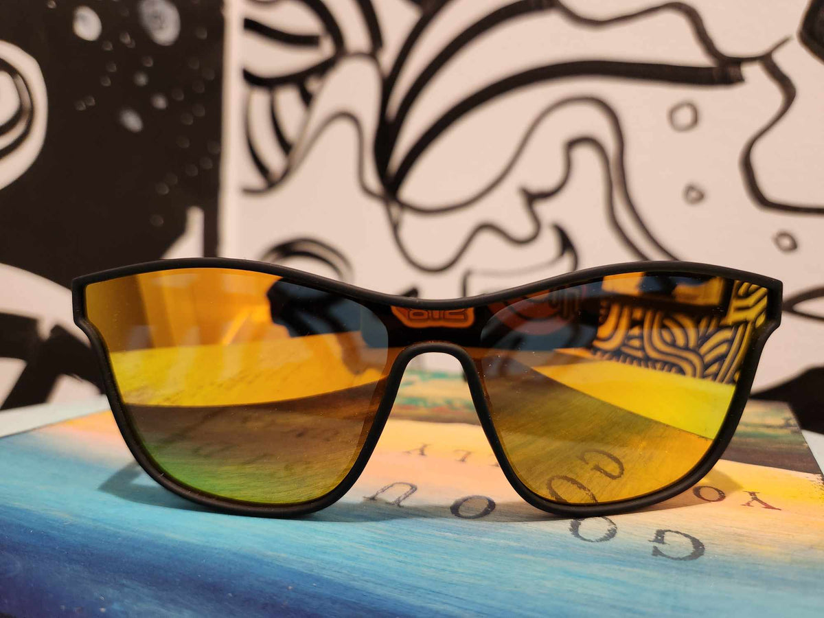 Graz JRG Sunglasses in Yellow Galileo Butter Uni-Sex Square Sunglasses | Aire – AIRE US main image 2