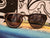 Woodzee Recycled Sunglasses- Rounded Frame Blk/Tan