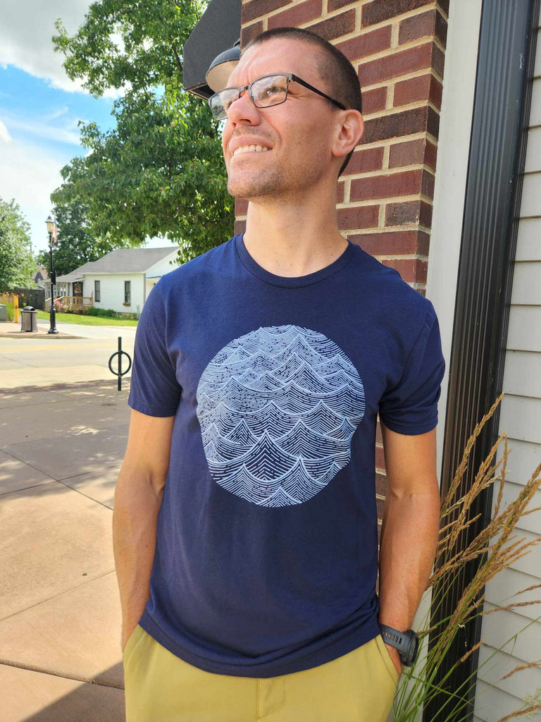 Bridge & Burn Men's Waves Tee