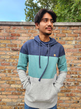 Load image into Gallery viewer, Tentree M TreeFleece Blocked Reynard Hoodie