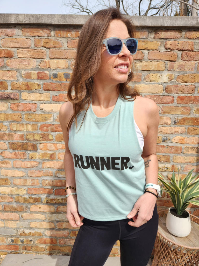 Sarah Marie - Runner Love Racerback Crop Top