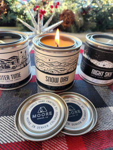 Moore Denver Co.- Candle-  Winter Time