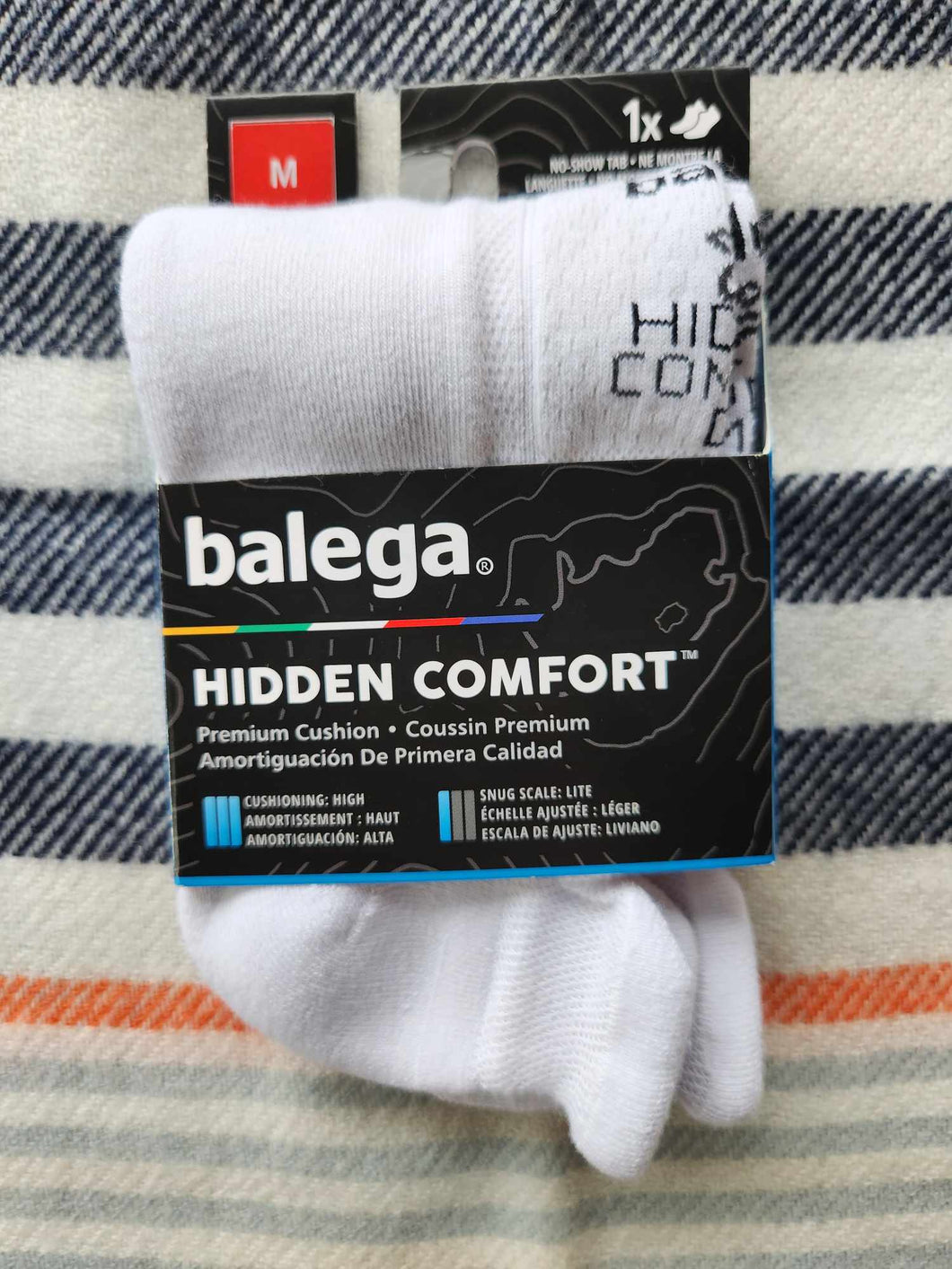 Balega Hidden Comfort White