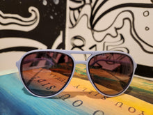 Load image into Gallery viewer, Goodr Aviator Sunglasses- Moonlight Charging Station