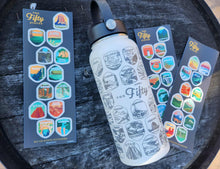 Load image into Gallery viewer, Wondery 50 States Bucket List Bottle - 32 oz