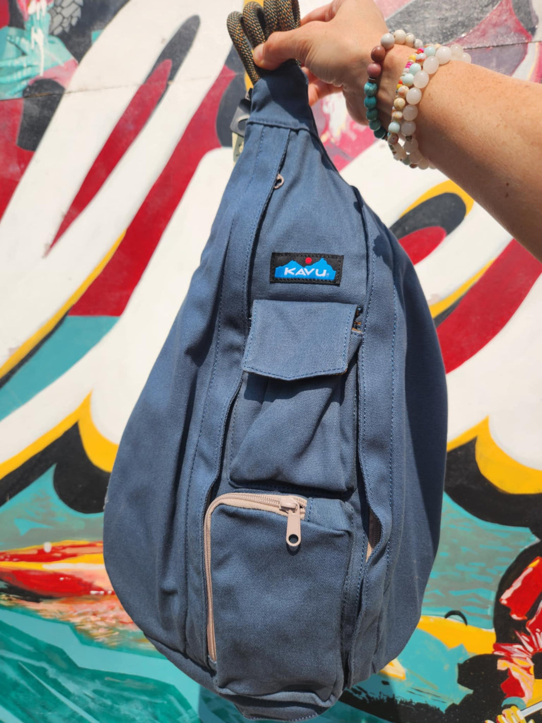 Kavu Rope Bag - Ocean