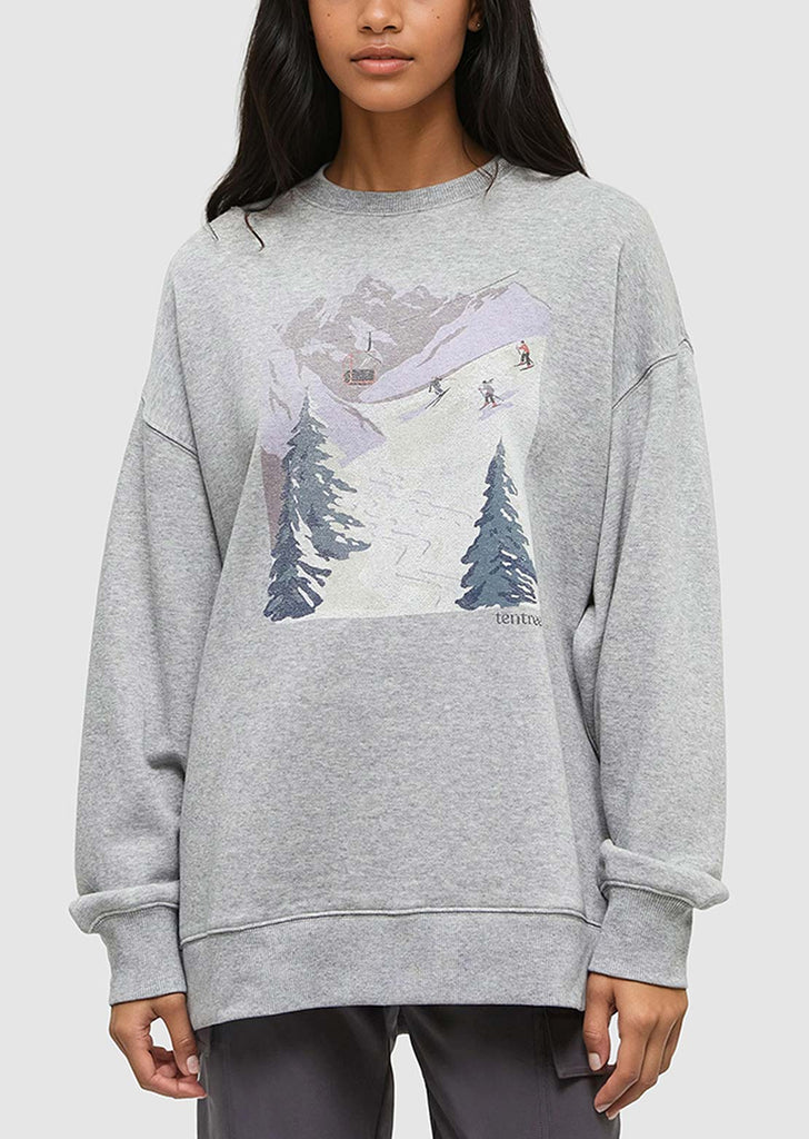 Tentree W Alpine Oversized Crew