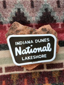 Indiana Dunes Sticker- Becker Supply
