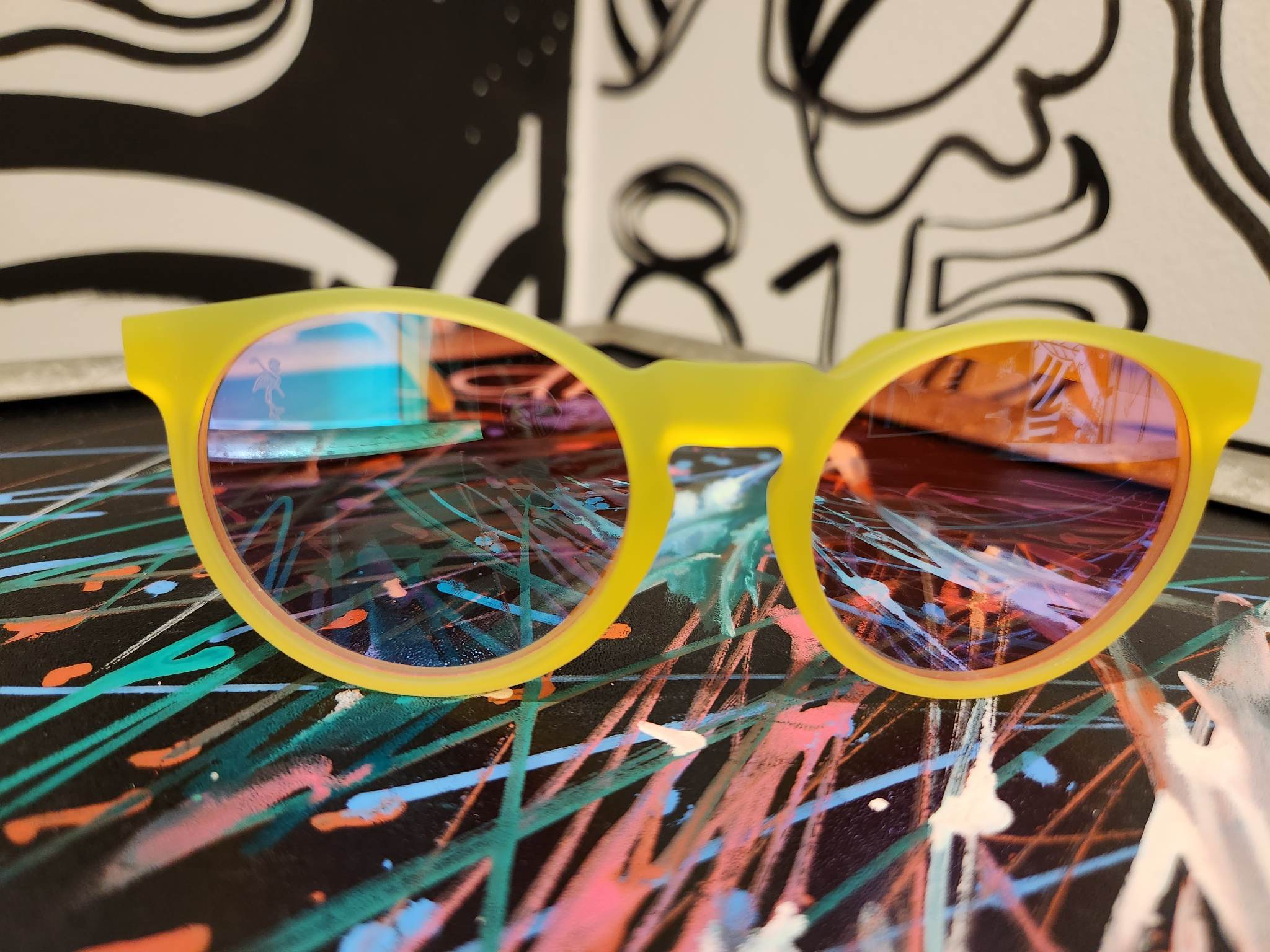 Morph Matte Trans Clear Fade Sunglasses | Chances Surf NZ