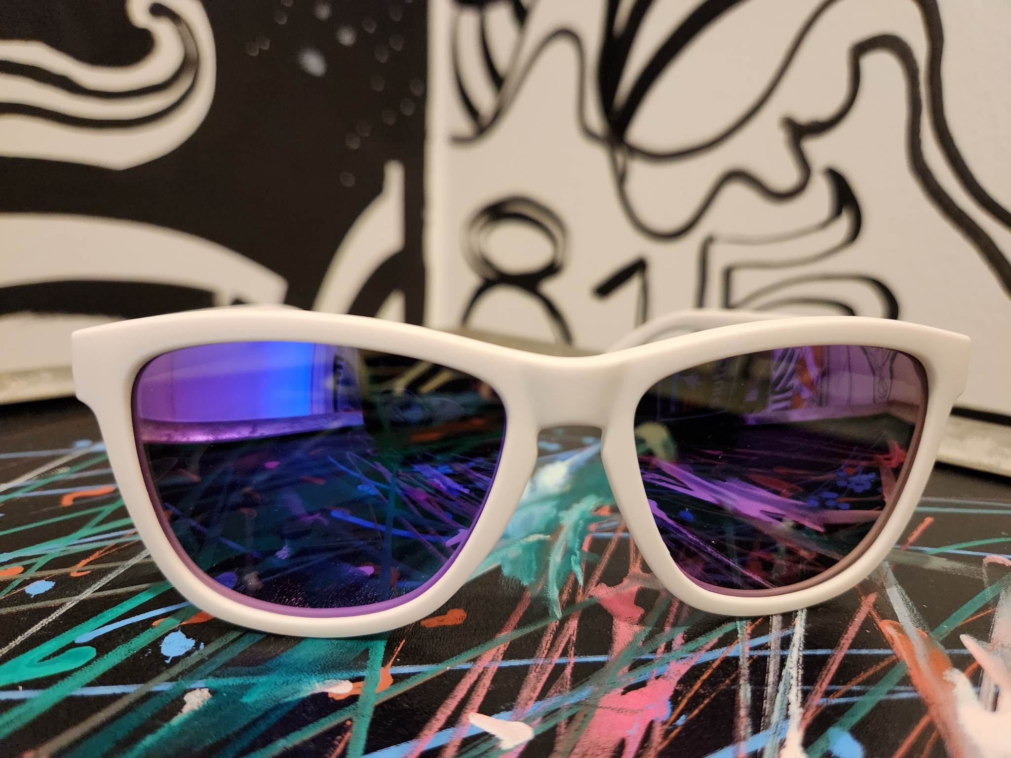 Goodr Sunglasses Original- Side Scroll Eye Roll – Dnaplainfield